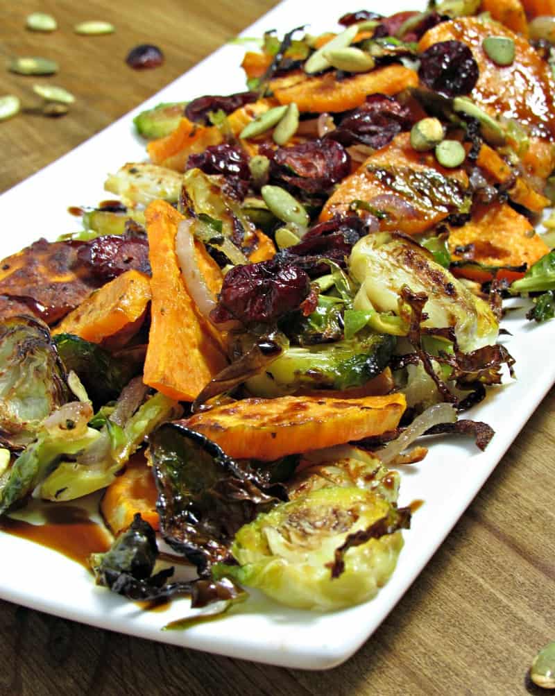 Caramelized Brussels Sprouts Sweet Potato Medley A Gouda Life