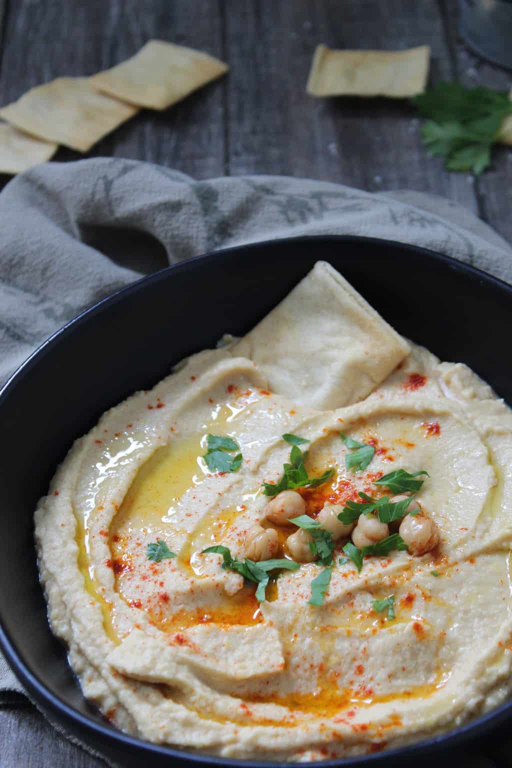 Easy Hummus Recipe Without Tahini ~ A Gouda Life