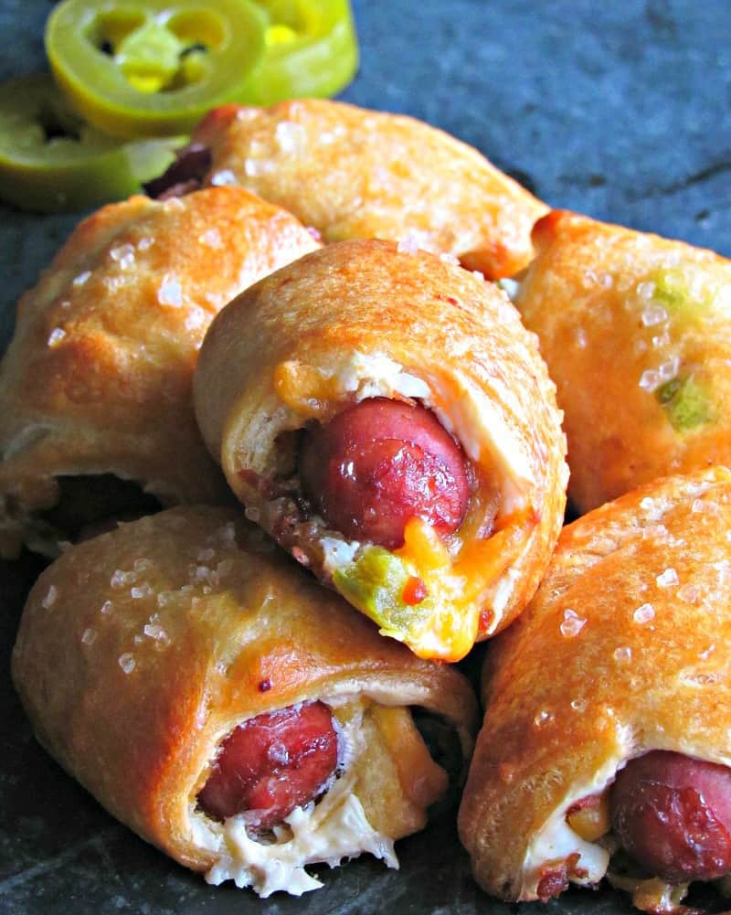 Jalapeno Popper Pigs in a Blanket recipe A Gouda Life