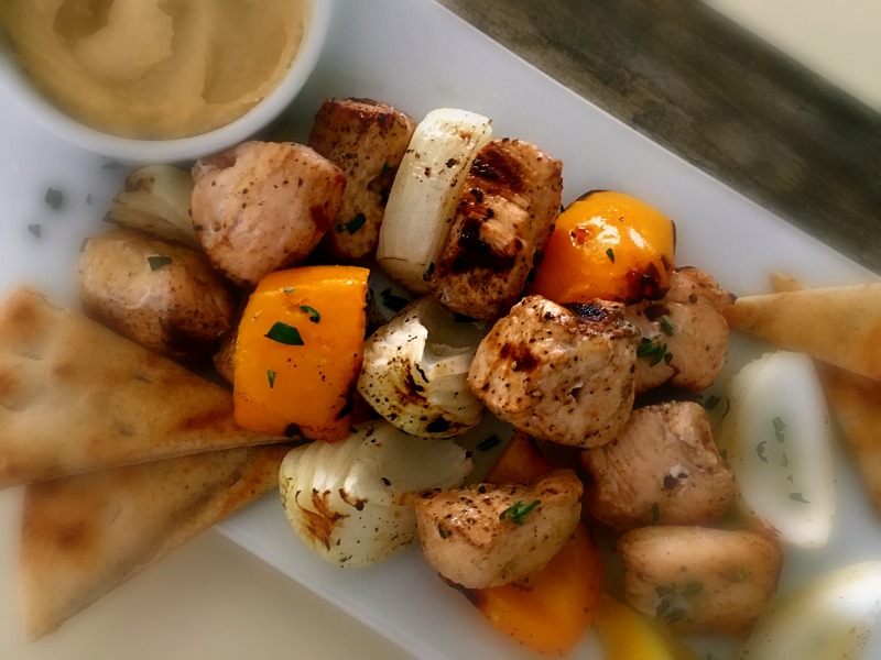Marinated Rosemary Chicken Kabobs Recipe