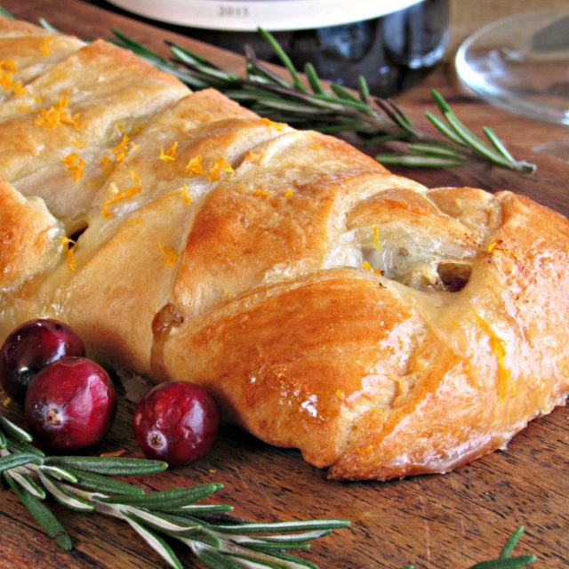 Cranberry Brie Crescent Braid the ideal holiday appetizer A Gouda Life
