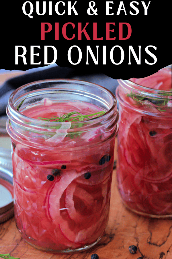 pinterest pin for pickled red onions
