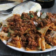 Classic Bolognese Recipe ~ for meat lovers and those looking for a classic meal for a special occasion, this is it. Buttery, velvety tomato rich meat sauce.