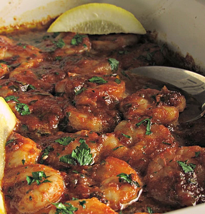 Spicy New Orleans Shrimp / Spicy New Orleans Shrimps - Flavor Quotient - Remove bay leaves before serving.