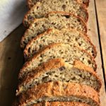 Best Banana Nut Bread ~ easy, moist, a little nutty and most of all tons of delicious banana flavor. Ideal for breakfast or brunch.
