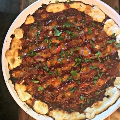 bbq chicken pizza dip