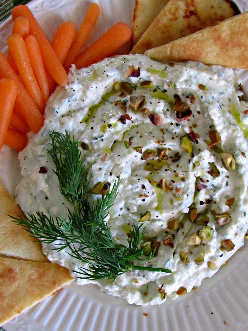 Garlic Feta Dip a creamy garlicfeta dip A Gouda Life