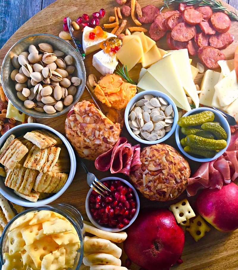 Ultimate Appetizer Board ~ something for all ~ simple, customizable, no cooking. Elevated with creative touches + tips for easy, no-stress entertaining.