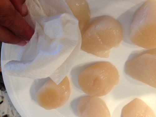 no-fear pan seared sea scallops