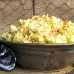 Creamy, classic old fashioned (hard boiled egg) Potato Salad Recipe like the kind from your childhood that disappears first at picnics and gatherings.