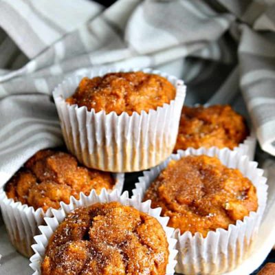 Pumpkin Spice Muffins – 5 Ingredients