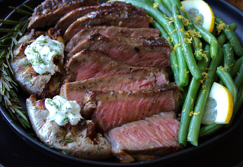 sliced pan seared steak - how to sear steak and why you should