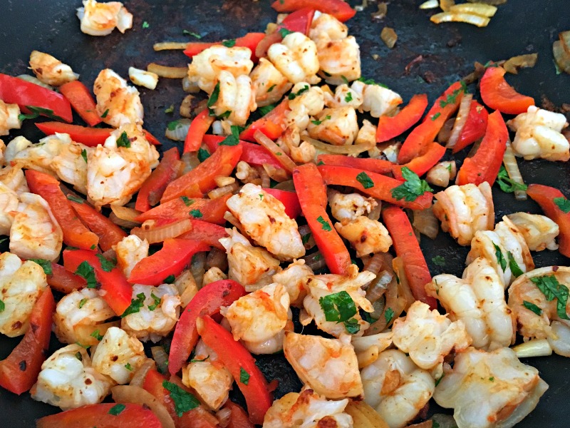 shrimp quesadillas