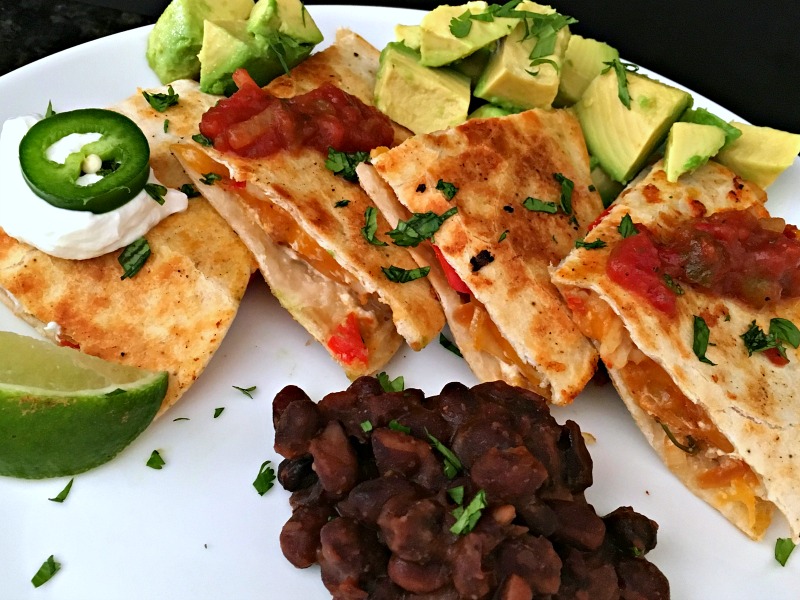 shrimp quesadillas